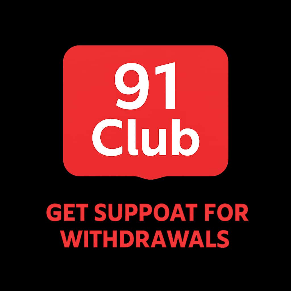 A badge symbolizing support for the 91 Club withdrawal process.