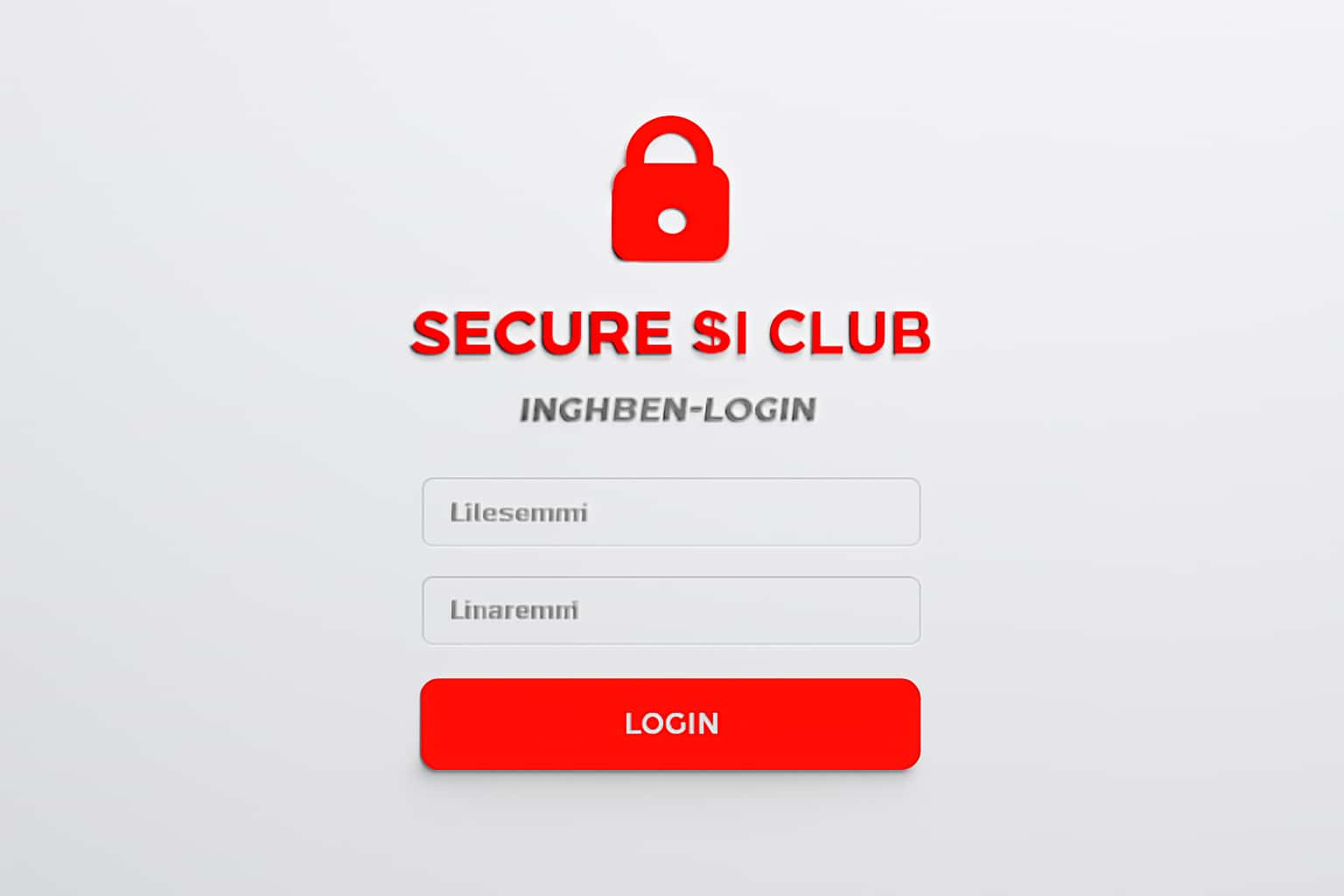 Secure 91 Club Member Login Interface